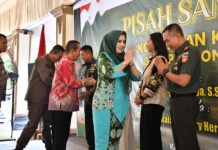 Pisah Sambut Dandim di Pendopo, Bupati Fadia Harapkan Kerjasama Semakin Erat